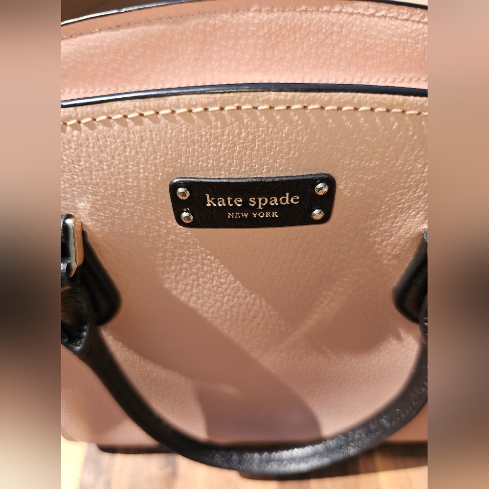 Kate Spade Brand New Medium Jeanne Pink and Black Women's Handbag - Picture 5 of 10